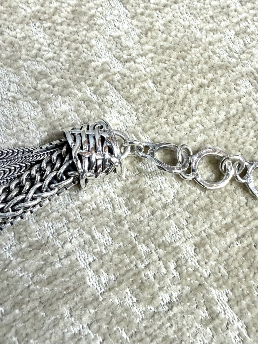 Silpada Silver ‘Talk of the Town’ Multi-Strand Bracelet - Picture 7 of 16